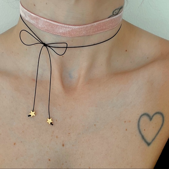 ARE YOU AM I Jewelry - are you am i rosalie velvet choker set